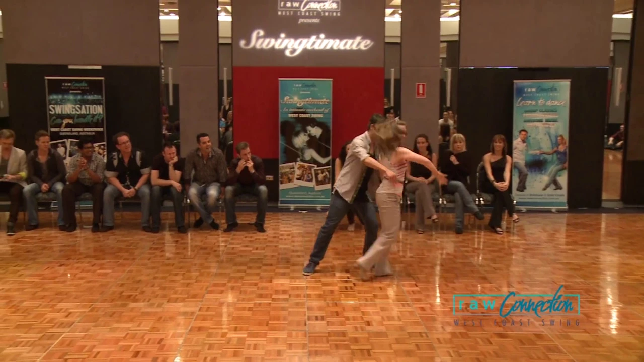 Zac Skinner & Michelle Fletcher 1st Place Adv J&J Swingtimate 2013