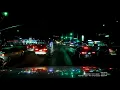 Two Las Vegas Metro Police Cruisers Running Code 3 Thru Intersection
