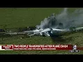 2 people transported after plane crash in Brookshire authorities say