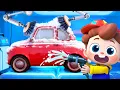 Car Wash Day | Dirty to Clean! 🚑🚓 Rescue Cars Wash | Nursery Rhymes \u0026 Kids Songs | BabyBus