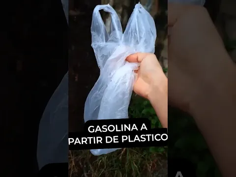 gasolina a partir de plastico