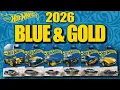 Unboxing the NEW 2026 Hot Wheels BLUE GOLD Series