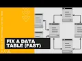 Data Table Not Working Try This Quick Fix