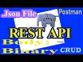 PHP APIs Part-05 Body Binary Post Api Using External Binary File Testing Using Postman