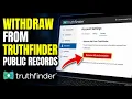 How to wit raw from TruthFinder public records - Easy Tutorial