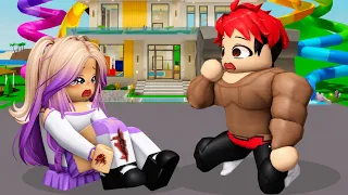 LYNA sufrió un ACCIDENTE en BROOKHAVEN ROBLOX