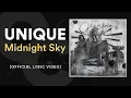 Lagu Unique Salonga - Midnight Sky (Official Lyric Video)