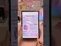 How I take aesthetic notes pt 2 digital note taking Samsung galaxy tab S9 penly android app