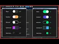 Java - How to Create Five Toggle Buttons With Different Styles In Java Netbeans With Source Code