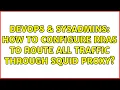 DevOps SysAdmins How to configure RRAS to route all traffic through squid proxy 2 Solutions