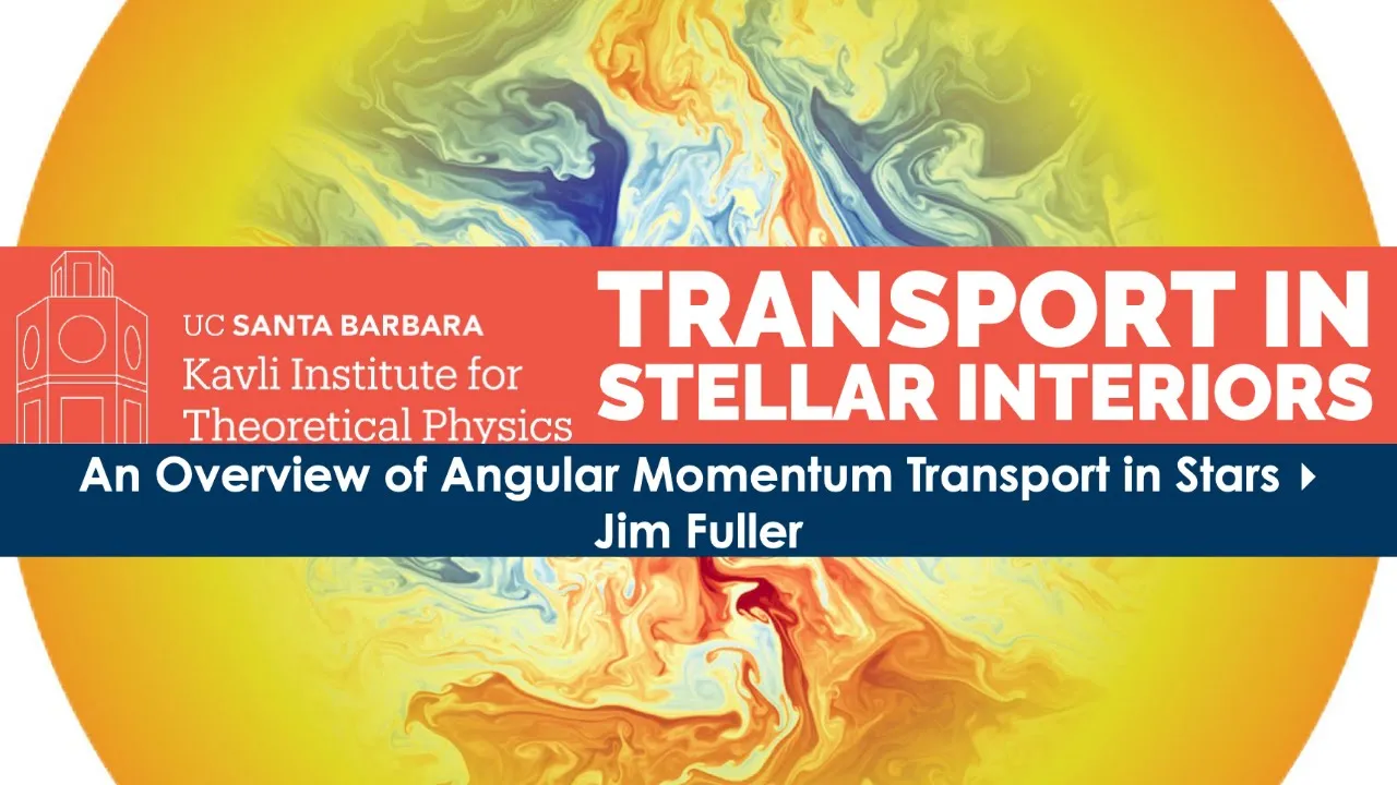 An Overview of Angular Momentum Transport in Stars ▸ Jim Fuller #TRANSTAR-C21