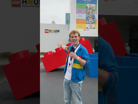 Building LEGO, but I’m at The LEGO House… #shorts