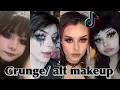 GRUNGE ALT MAKEUP TUTORIAL PART 2 TIKTOK COMPILATION
