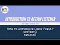 How to Authorize Login Form Methods Java Swing Tutorial