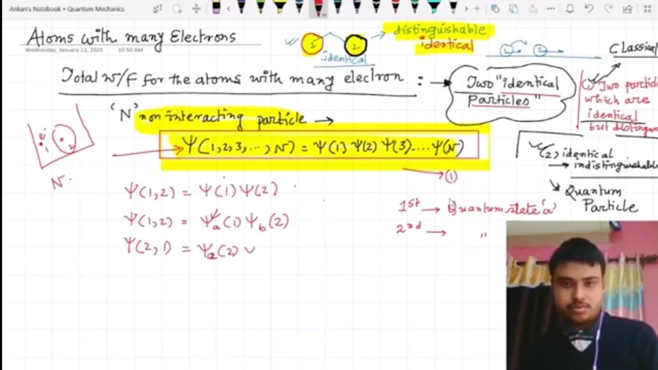 Multielectron atom//Singlet ,Triplet state//Pauli's exclusion principle//Symmetric-antisymmetric w/f
