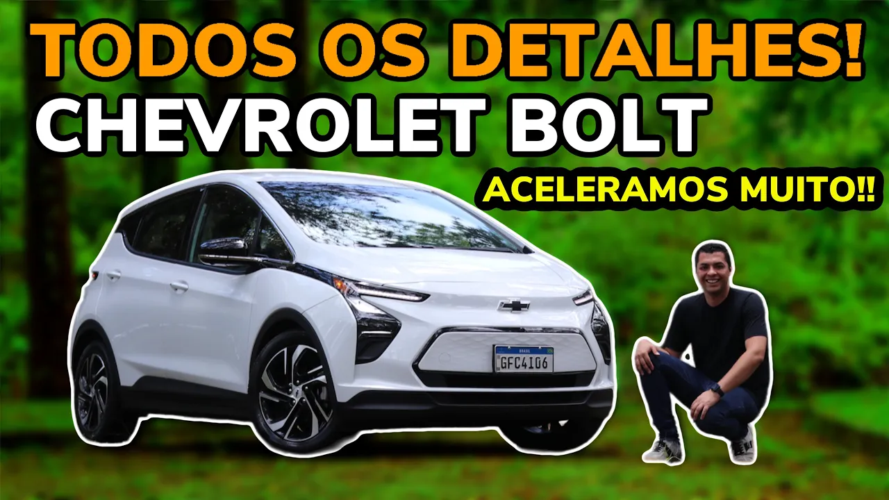 NOVO Chevrolet Bolt 2022 - MAIS RÁPIDO QUE UM GOLF! - Falando de Carros