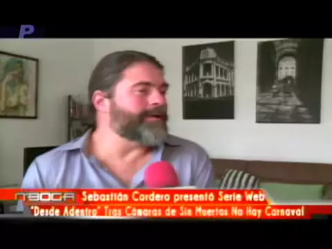 Sebastián Cordero presentó Serie Web Desde Adentro tras cámaras de Sin Muertos no hay carnaval