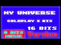 Download Lagu Coldplay X BTS - my universe 8 Bits Arcade Version chiptune music #coldplay #myuniverse #bts