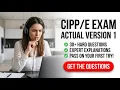 Actual Exam Version 1 2026 The Ultimate Study Guide To Pass Your IAPP Test Fast