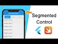 Flutter Tutorial - How To Add Cupertino Segmented Control SwiftUI in Flutter