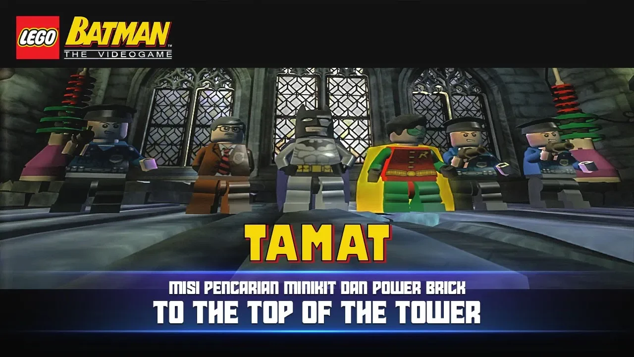 TUTORIAL 100% TAMAT LEGO BATMAN THE VIDEOGAME. 