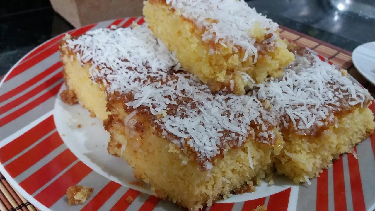 Receita De Bolo De Fuba Com Coco