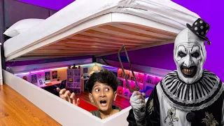 Build Secret Room in Evil Clown House!