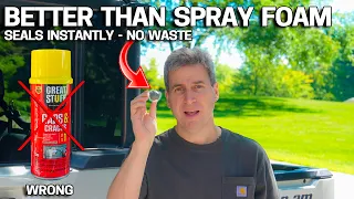 Spray Foam is Expensive. Use THIS Instead!