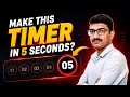 How to make a 5-second timer for GK s How to make GK countdown Timer using PowerPoint