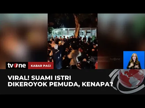 Viral Pasutri di Kediri Dikeroyok Segerombolan Pemuda