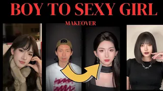 male to female makeup transformation tg m2f boytogirlmakeup