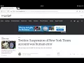 Twitter Suspended New York times account for Hate Speech my opinion of Net Neutrality