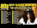 Lagu Guns N' Roses, ACDC, Bon Jovi, Metallica, Nirvana, Queen 🎶 Classic Rock Songs 70s 80s 90s Full Album