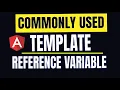 16 Template Reference Variable Angular In Depth Hindi
