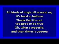 Kacey Musgraves  - Oh, What A World (karaoke)
