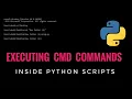 pyTalk 7 Execute cmd commands inside Python scripts