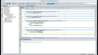 Java Playing In Netbeans JCheckBox