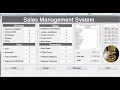 How to Create Sales Management System in Visual Basic Net - Part 2 of 3