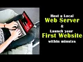Host your own Local web server - How to Setup WAMP server and build your first web page