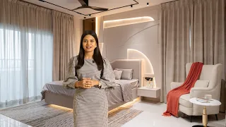 luxury 3bhk interiors at rajapushpa provincia hyderabad no false ceiling magnetic track lights