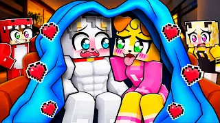 Hice una PIJAMADA SECRETA con Mi ENAMORADA en Minecraft! 😍🔥