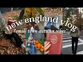 New England autumn vlog pumpkin patch little women house old library Salem MA