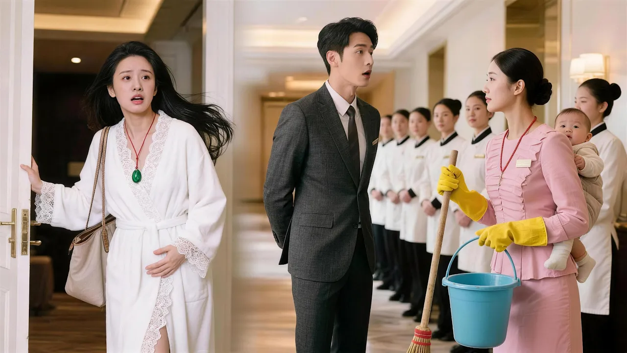 一夜を共にした不妊の社長…なのに妊娠!?逃げた彼女をネックレスで発見! poster