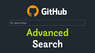 Tutorial GitHub Advanced Search How to Search Smarter in GitHub