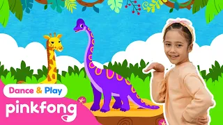 🦁 Animal-Saurus! 🦖 | Meet the Animals & Dance Along | Fun Kids Song|Pinkfong Dance & Play Official