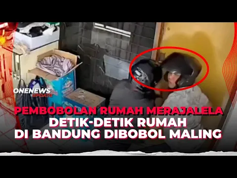 Bikin Warga Resah! Marak Rumah Ditinggal Pemilik Dibobol Maling di Bandung