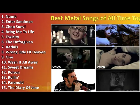 Best Metal Songs of All Time - Top Heavy Metal Music Playlist ~ Best Songs