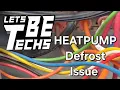 Nordyne Packaged Heat Pump Builds Up Ice