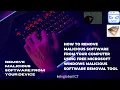 How to remove Malicious Software using free Microsoft Windows Malicious Software Removal Tool