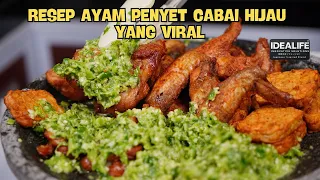 Resep Ayam Penyet Cabai Hijau Yang Viral